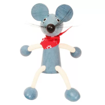 Rugós figura (egér-fiú)