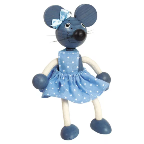 Rugós figura (egér-lány) Rugós figura (egér-lány)