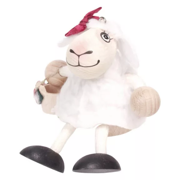 Rugós figura (fehér bárány) Rugós figura (fehér bárány)