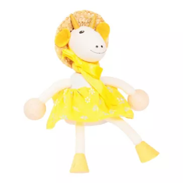 Rugós figura (kecske-lány)