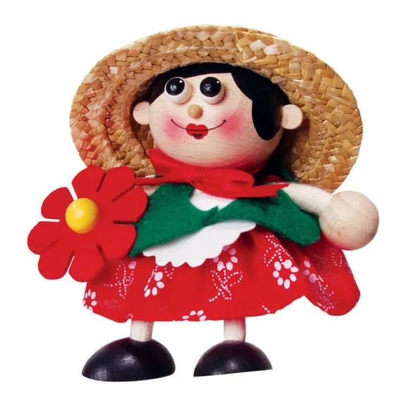 Rugós figura (virágárus lány) Rugós figura (virágárus lány)