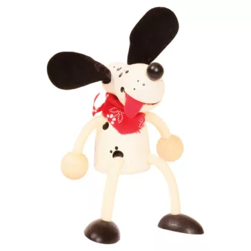 Rugós figura (kutya-fiú)