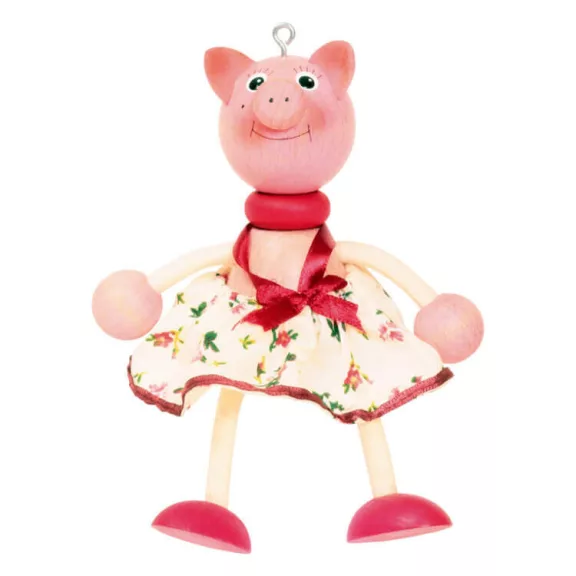 Rugós figura (malac-lány) Rugós figura (malac-lány)