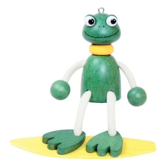Rugós figura (béka-fiú, szörfös) Rugós figura (béka-fiú, szörfös)