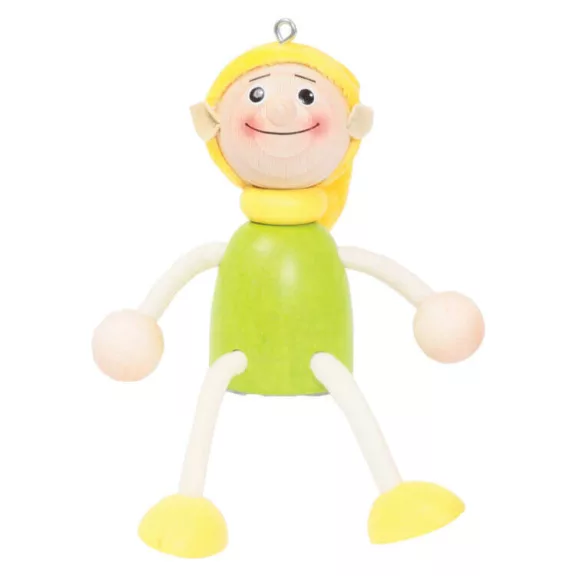 Rugós figura (manó-fiú, sárga) Rugós figura (manó-fiú, sárga)