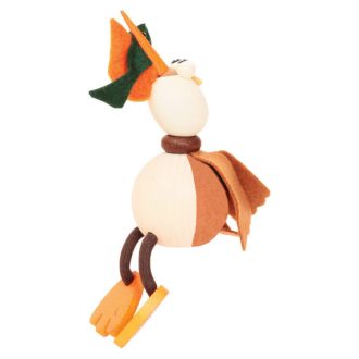 Rugós figura (pelikán)