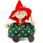 Rugós figura (piros sapkás lány)