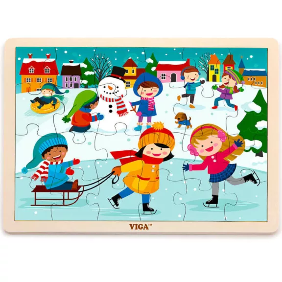 Puzzle 4 évszak, 24 db-os (tél) Puzzle 4 évszak, 24 db-os (tél)