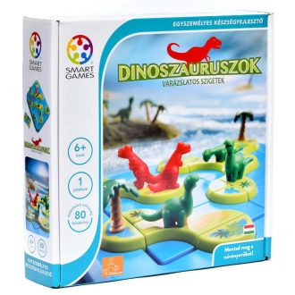   Smart Games Dinoszauruszok - A varázslatos sziget - Logikai Játék