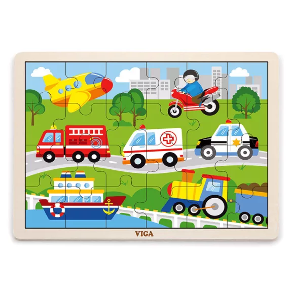 Puzzle 24 db-os (járművek) Puzzle 24 db-os (járművek)