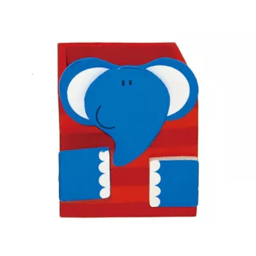 Csipeszes ceruzatartó (elefánt)