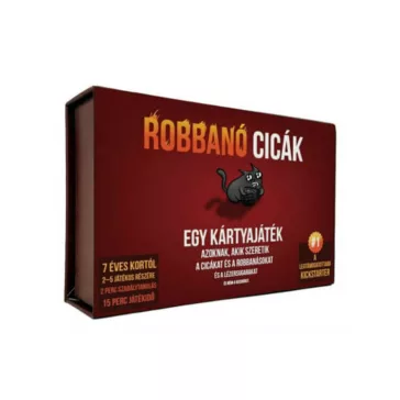 Robbanó Cicák - Kártyajáték