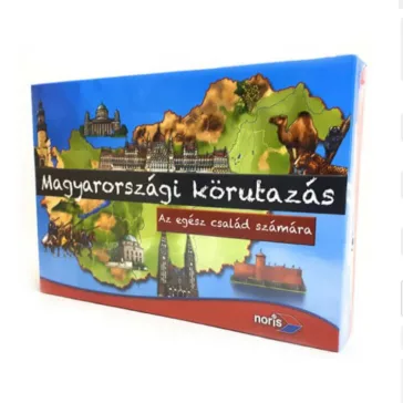 Noris Magyarországi Körutazás társasjáték