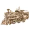 ROKR 3D fa puzzle – Rugós gőzmozdony