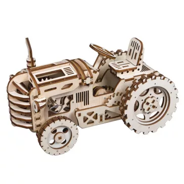 ROKR 3D fa puzzle – Felhúzható farmtraktor
