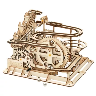 ROKR 3D fa puzzle – Nagy tölcséres golyópálya