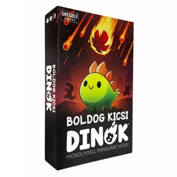  Boldog kicsi dinók – Mosolyogj, mindjárt vége! - Társasjáték