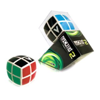   V-Cube (Rubik alapú) versenykocka (2x2, lekerekített, fehér, matrica nélkül)