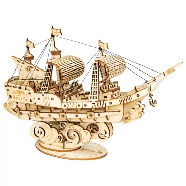 Rolife 3D fa puzzle - Vitorláshajó