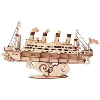 3D modell - gőzhajó