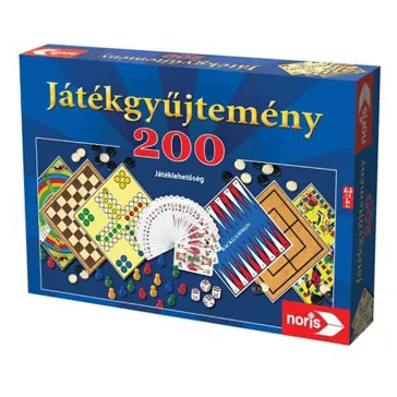 Noris Játékgyűjtemény 200 játéklehetőséggel