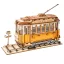 Rolife 3D fa puzzle - Klasszikus villamos