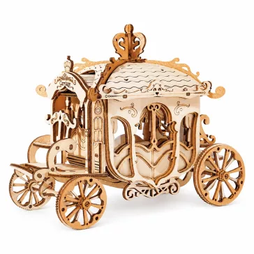 Rolife 3D fa puzzle - Királyi hintó