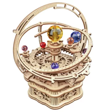   ROKR 3D fa puzzle – Csillagos égbolt planetárium zenedoboz