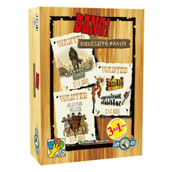 BANG! - Társasjáték kiegészítő paklik BANG! - Társasjáték kiegészítő paklik