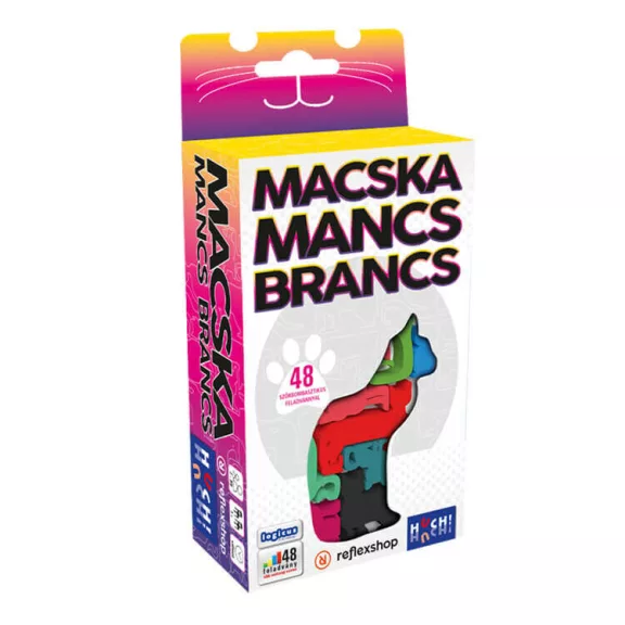 Macska Mancs Brancs logikai játék Macska Mancs Brancs logikai játék