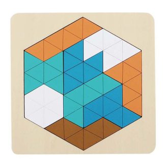 Fa tetrisz játék (négyszög, kék-narancs)