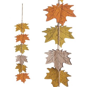 Ajtódísz (őszi levelek)