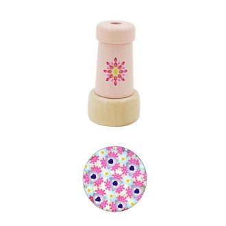 Kaleidoszkóp pasztell színben - rózsaszín