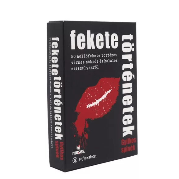 Fekete történetek: Gyilkos spinék logisztori rejtvények Fekete történetek: Gyilkos spinék logisztori rejtvények