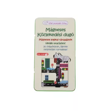 Közlekedési dugó mágneses társasjáték