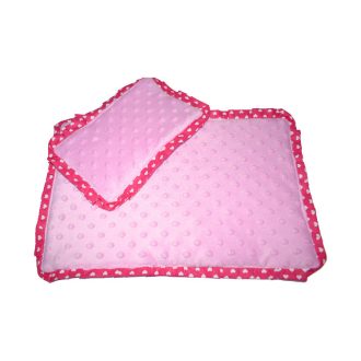 2 részes baba párna és paplan készlet - pöttyös