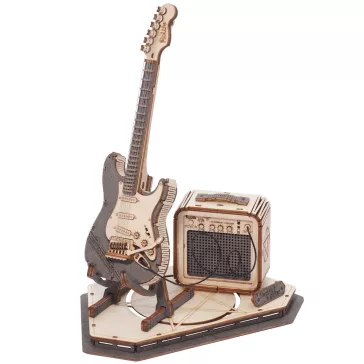 ROKR 3D fa puzzle - Elektromos gitár