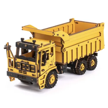 ROKR 3D fa puzzle - Billenőplatós teherautó