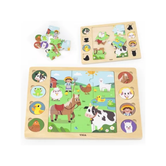 Puzzle - találd meg a párokat - farmos Puzzle - találd meg a párokat - farmos