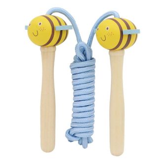 Ugrálókötél állatfigurás (méhecske, natúr)