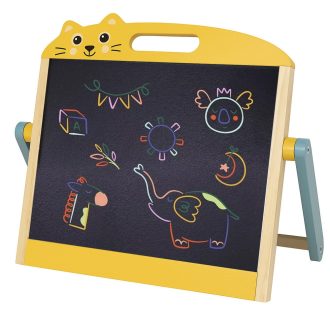 Cicás asztali rajztábla (sárga)