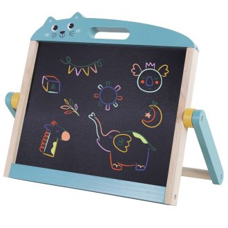 Cicás asztali rajztábla (kék)