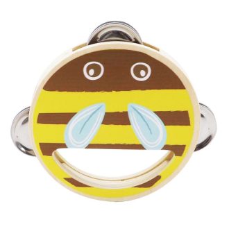 Tamburin, állatfigurás - Méhecskés