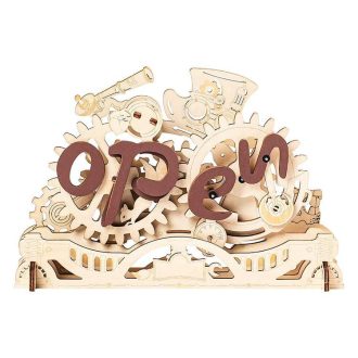 3D modell - nyitva-zárva tábla