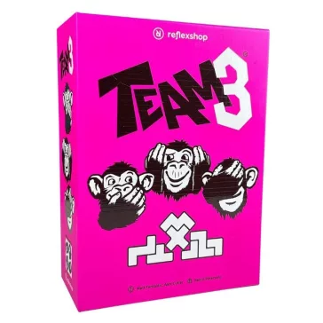 TEAM3 (rózsaszín) társasjáték