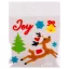 Zselés ablakdísz (Joy felírat, szarvas)