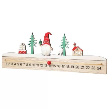 Adventi naptár - orrtörp ajándékkal
