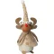 Dekorációs figura - Rénszarvas babzsák (31 cm)