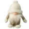 Dekorációs figura - Orrtörp babzsák (fehér)