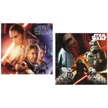 Star Wars The Force Awakens párnahuzat 40x40 cm